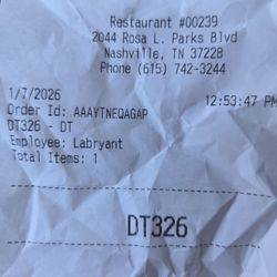 Receipt