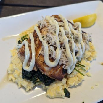 Hot Fish Club - Mahi stuffed with crab - Seafood Near Me - Murrells Inlet, South Carolina