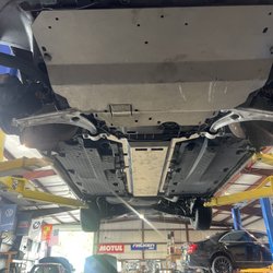 Lake County Euros - Added ECS tuning tunnel brace per my request and they did it just right.