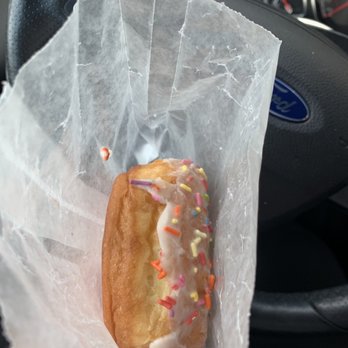 Hook And Press Donuts - The Vanilla donut - meh... kinda tough. - Donuts Near Me - Santa Barbara, California Hook And Press Donuts - The Vanilla donut - meh... kinda tough. - Donuts Near Me - Santa Barbara, California