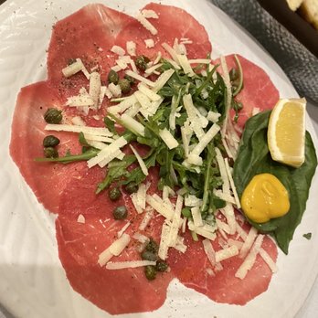 Acqua e Farina - Beef carpaccio - Italian Near Me - Hayward, California
