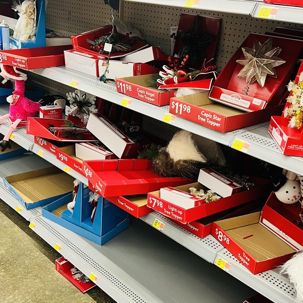 Unorganized decor shelf Unorganized decor shelf
