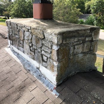 Ace Roofing Company - chimney and old flashing - Roofing Near Me - Austin, Texas