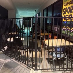 Desert Peaks Pizza & Grille - Outside patio seating area