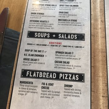 Route 1 Grill House - 1st page of menu - Bars Near Me - Saugus, Massachusetts