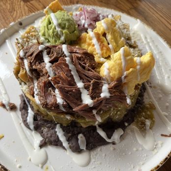 Madres Brunch - Chilaquiles de birria - Breakfast & Brunch Near Me - Bellflower, California