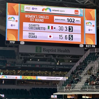 Miami Open - Tennis Near Me - Miami Gardens, Florida