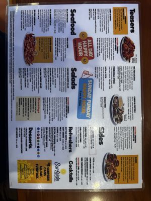 Menu photo 1 Hooters Rohnert Park, CA