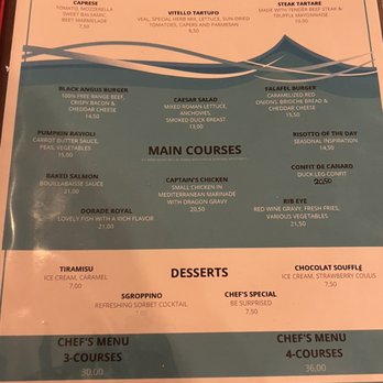 Cafe Restaurant De Kleine Kapitein - Menu p 3 - Restaurants Near Me - Amsterdam, New Hampshire