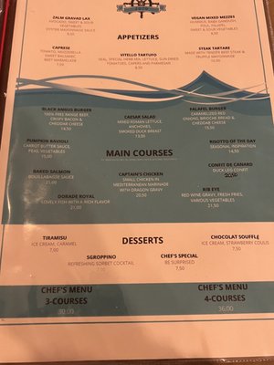 Menu photo 2 Cafe Restaurant De Kleine Kapitein Amsterdam, NH
