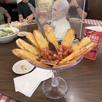 Buca di Beppo Italian Restaurant - Bruschetta - Italian Near Me - Pasadena, California