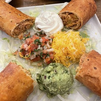 Landeros Mexican Grill + Cantina - Mini chimis shredded chicken - Mexican Near Me - Temecula, California Landeros Mexican Grill + Cantina - Mini chimis shredded chicken - Mexican Near Me - Temecula, California
