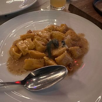 Spago - Butternut squash agnolotti - New American Near Me - Las Vegas, Nevada Spago - Butternut squash agnolotti - New American Near Me - Las Vegas, Nevada