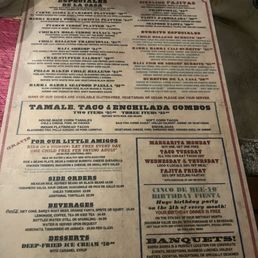 Menu page 1 Menu page 1