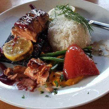 The Schooner Restaurant - Smoked Salmon on cedar wood - Seafood Near Me - Tofino, British Columbia The Schooner Restaurant - Smoked Salmon on cedar wood - Seafood Near Me - Tofino, British Columbia