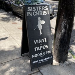 Sisters In Christ - Street sign