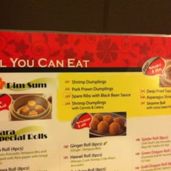 Nara Sushi Restaurant - New Dim Sum items on All You Can Eat Menu