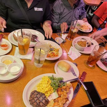 Texas Roadhouse - Table full of great food and conversation! - Salad Near Me - Rogers, Arkansas Texas Roadhouse - Table full of great food and conversation! - Salad Near Me - Rogers, Arkansas