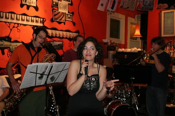 Photo of The Revolution Cafe - San Francisco, CA, US. Klezmer band at Papa Toby's