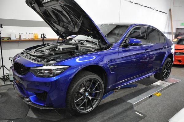 Photo of Immaculate Reflections Auto Detailing - Brentwood, CA, US. BMW M3 CS received full front PPF protection