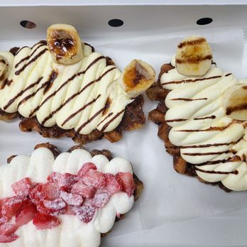 Donutchew - Banana nutella × 2 and strawberry fresh cream. - Donuts Near Me - Gaithersburg, Maryland