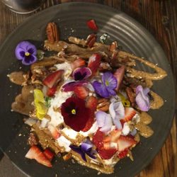 The Copper Mill - Pumpkin Waffles. Too heavy for me to finish.