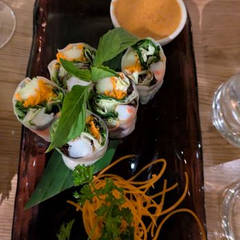 Paya Thai - Shrimp basil rolls - Thai Near Me - Atlanta, Georgia Paya Thai - Shrimp basil rolls - Thai Near Me - Atlanta, Georgia
