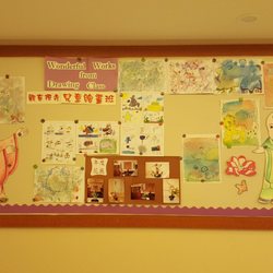 Kwan Yin Meditation Temple - More pictures draw by Children