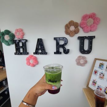 Haru - Blueberry matcha - Coffee & Tea Near Me - Buena Park, California