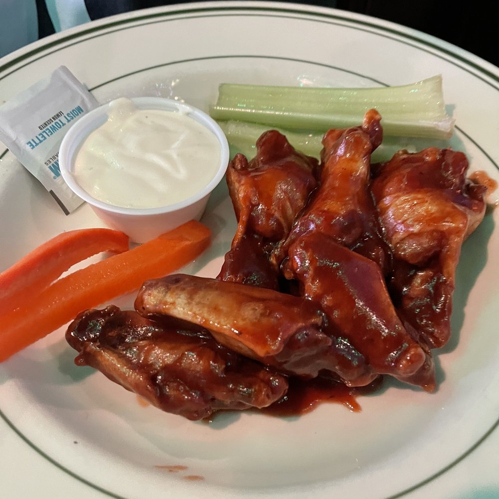 Jack & Gingers - Wings with honey bourbon sauce - Irish Pub Near Me - Austin, Texas