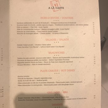 MAYO - Entree's Menu& Desserts - French Near Me - Paris, 75 MAYO - Entree's Menu& Desserts - French Near Me - Paris, 75