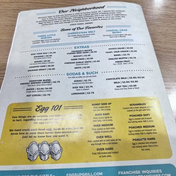 Eggs Up Grill - Menu - Waffles Near Me - Irmo, South Carolina