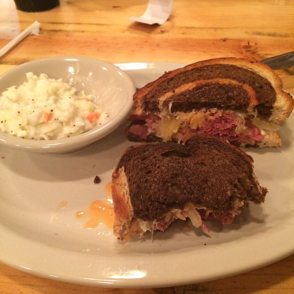 Bookers Bar & Grill - Reuben. Bread too hard. Great coleslaw! - Bars Near Me - Kirklin, Indiana Bookers Bar & Grill - Reuben. Bread too hard. Great coleslaw! - Bars Near Me - Kirklin, Indiana