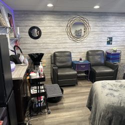 Me Myself and I Day Spa - How I set up for a Hard Gel pedicure.