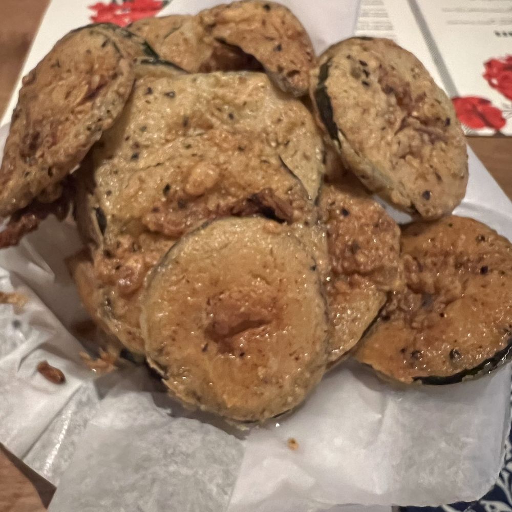 Tupelo Honey Southern Kitchen & Bar - Fried Pickles* - Southern Near Me - Upper Arlington, Ohio Tupelo Honey Southern Kitchen & Bar - Fried Pickles* - Southern Near Me - Upper Arlington, Ohio