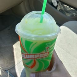 7-Eleven - Lemonade slurpee!!! Perfect for a hot day :)