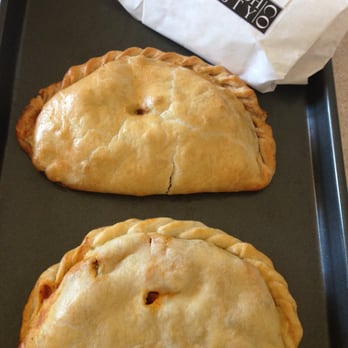 Cornish Pasty - Couple of vegetarian pasties brought home ready to be heated in the oven. Delicious! - British Near Me - Tempe, Arizona Cornish Pasty - Couple of vegetarian pasties brought home ready to be heated in the oven. Delicious! - British Near Me - Tempe, Arizona