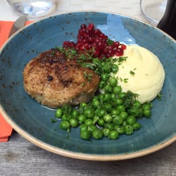 Restaurang Myntkrogen - Wallenbergare från lunchmenyn.