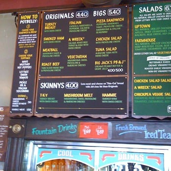 Potbelly - Menu - Sandwiches Near Me - Richardson, Texas