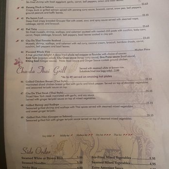 Cha Da Thai - Menu - Thai Near Me - Winston Salem, North Carolina Cha Da Thai - Menu - Thai Near Me - Winston Salem, North Carolina