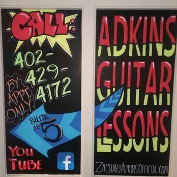Adkins Guitar Lessons - Amazing artwork! We pull out all the stops - Musical Instruments & Teachers Near Me