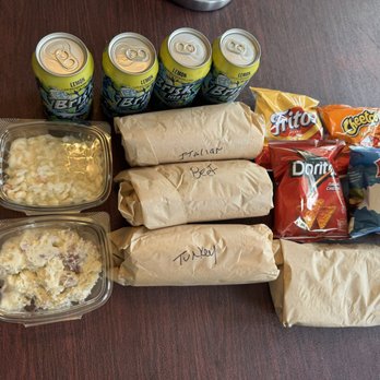 Tony and Tina's Deli - My starter pack: Tony's Choice, The Finley, Brayden's Choice, Paytyn's Choice Panini, Macaroni Salad, Potato Salad - Delis Near Me - Darien, Illinois Tony and Tina's Deli - My starter pack: Tony's Choice, The Finley, Brayden's Choice, Paytyn's Choice Panini, Macaroni Salad, Potato Salad - Delis Near Me - Darien, Illinois