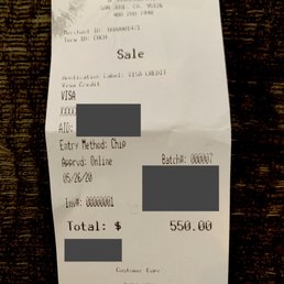 I was charged $550 for undercarriage/engine steam cleaning I was charged $550 for undercarriage/engine steam cleaning