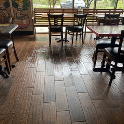 Busaya Thai - Fresh mopped floors Besides great food, so clean