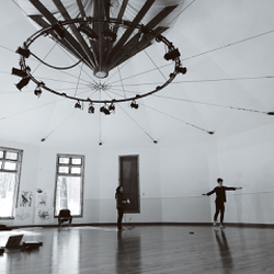 Earthdance Creative Living - Umbrella Studio with radiant floor heat