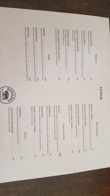 Menu photo 4 Rinaldo's Halifax, NS