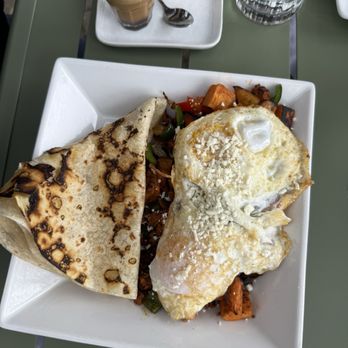 Liberty Market - CHORIZO SWEET POTATO HASH - New American Near Me - Gilbert, Arizona