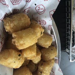 Rosmary tots. Tasty and crispy!