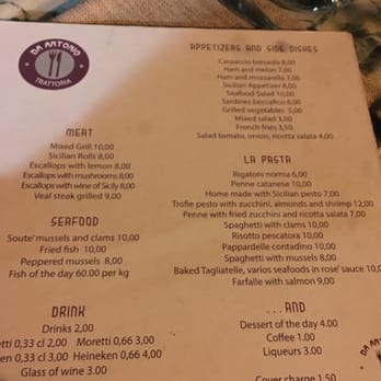 Trattoria Da Antonio - Italian Near Me - Catania, Connecticut
