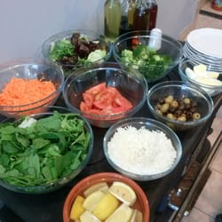 1873 Café Encuentro & Restó - Salad bar.